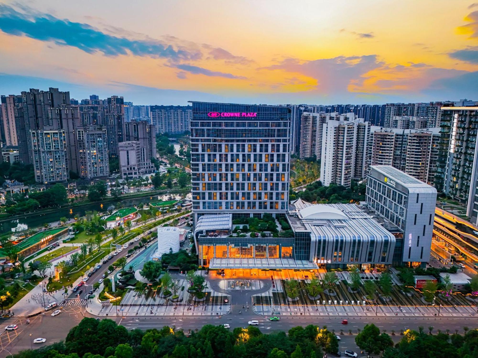 Crowne Plaza Chengdu Wenjiang By Ihg Hotel Kültér fotó